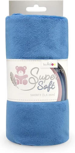 Miniatura 29 de kullaloo Tela de Felpa Tela Minky Blanca Sólida para Coser Material de Abrazo Súper Suave 39.5x29.5 pulgadas Peluches, Mantas de Bebé