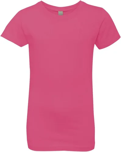 Miniatura 3 de Next Level Camiseta de punto acanalado de princesa para niñas grandes