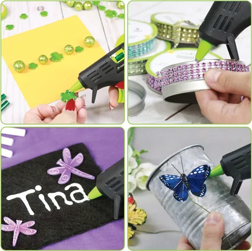 Miniatura 4 de Surebonder GM-160 Pistola compacta de pegamento caliente de alta temperatura de tamaño mini - Ideal para manualidades - Negro