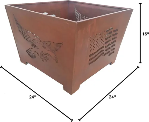 Miniatura 2 de Esschert Design FF1009 Eagle Fire Basket