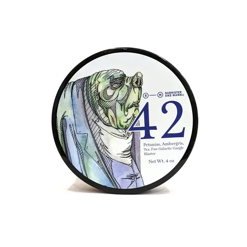 Miniatura 3 de Jabón de afeitar Barrister y Mann - Espuma densa, rica y cremosa Jabón de afeitar en barra de sebo Notas de mora, madera, abeto bálsamo, vetiver