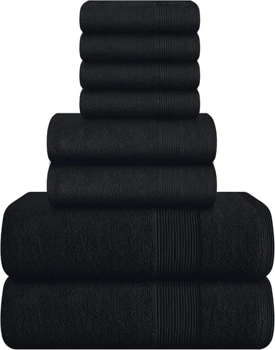 Miniatura 11 de Belizzi Home Toallas de Baño Extragrandes Premium de Algodón Paquete de 2, 35x70 - 100% Algodón Puro - Ideal para Uso Diario - Ultra Suave y Morado