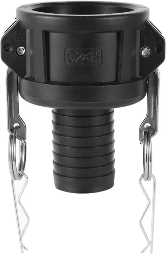 Miniatura 8 de Acoplamiento de manguera de leva y ranura de polipropileno,Accesorios Camlock tipo D estándar,Acoplador Camlock hembra con roscas NPT hembra de 2