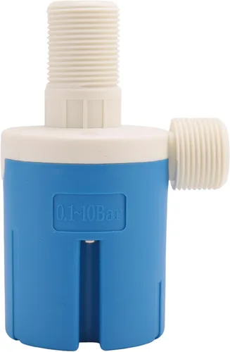 Miniatura 7 de 1 juego de mini válvula de flotador de bola de apagado automático completamente automático, controlador de nivel de agua, azul