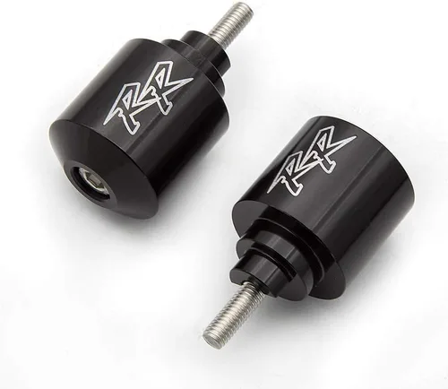 7/8" 0.866 in manillar motocicleta manillar extremo tapa tapones deslizante para CBR500R 13-14, CBR600F F2 F3 F4 87-06, F4i 99-06, CBR600RR 03-14,
