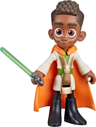 Star Wars: Young Jedi Adventures Kai Brightstar Figura de acción, juguetes a escala de 4 pulgadas, juguetes preescolares para niños y niñas de 3 años