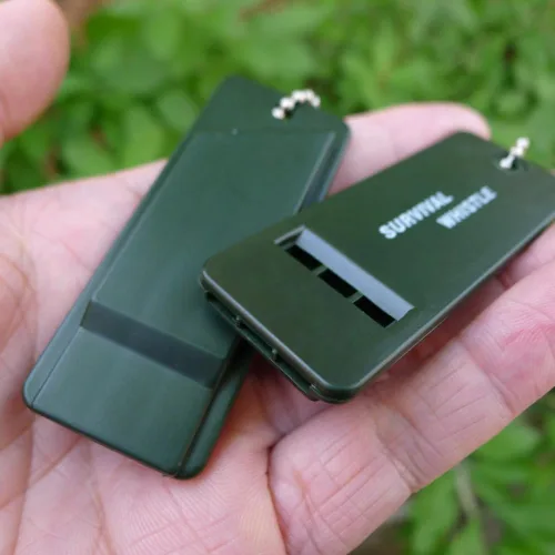 Miniatura 4 de 15 silbatos de emergencia, silbato de seguridad para exteriores, camping, senderismo, canotaje, caza, pesca, mochilero, kayak, rescate para niños