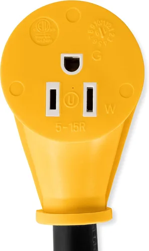 Miniatura 4 de Camco 55155, adaptador eléctrico con asa PowerGrip Dogbone de 12 pulgadas