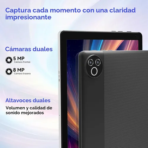 Miniatura 6 de Tablet de 10 pulgadas Android 15 OS GMS Tabletas PC certificadas 1.8 GHz 5-Core 16 (3+13) GB RAM 32 GB ROM 1 TB Expandible 1280x800 HD IPS Pantalla