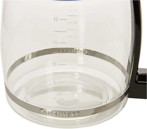 Miniatura 3 de Cuisinart - Jarra de café de cristal de repuesto para 12 tazas DCC-1200PRC, color negro