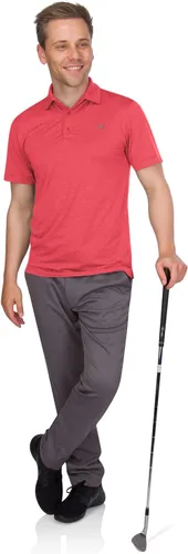 Miniatura 4 de Three Sixty Six Camisas de golf para hombre - Polo de secado rápido para hombre - Elástico en 4 direcciones y UPF 50