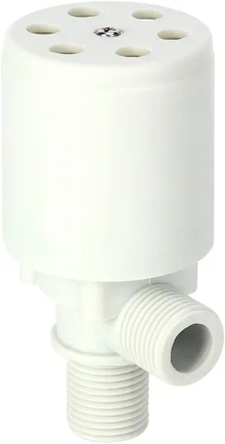 Miniatura 4 de Válvula de bola flotante Control automático de nivel de agua compacto interior de cierre de entrada para tanque de agua Torre de plástico G1 2 en 1