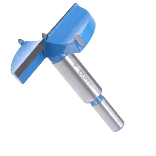 Miniatura 25 de Taladro de posicionamiento de la broca de perforación de 0.591 in Forstner Brocas de carburo de tungsteno Agujero de madera Sierra Bisagra Broca