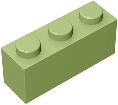 Miniatura 3 de Ladrillo de construcción clásico a granel de 1 x 3, 100 piezas, compatible con piezas y piezas de Lego 3622, juego creativo - 100% compatible