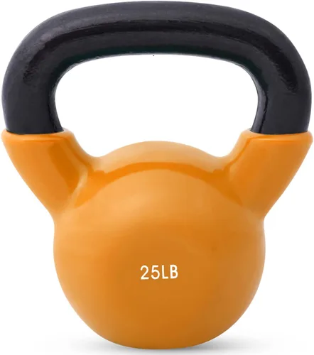 Miniatura 5 de JFIT Kettlebell Weights Vinyl Coated Iron