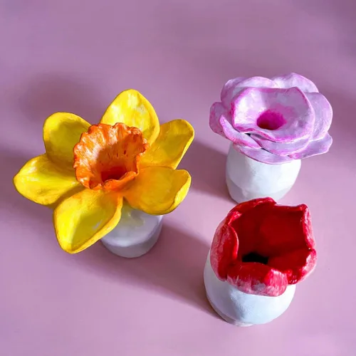 Miniatura 2 de Juego de pintura acrílica Sculpd, 8 tubos de 22 ml de acrílico de primera calidad, cuerpo pesado y colores vivos, pintura sobre arcilla de secado al