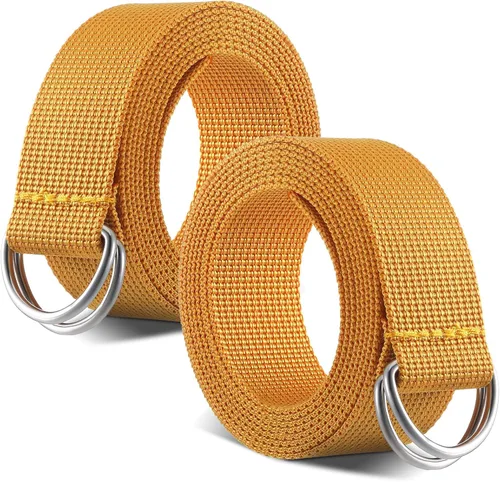 Miniatura 6 de Seematn Web - Cinturón de fútbol de 52 pulgadas, cinturón de fútbol con anillo en D para hombres, mujeres, jóvenes, niños y niñas Azul