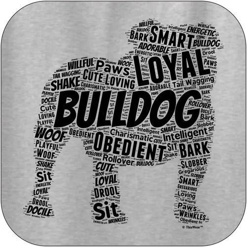 Miniatura 6 de ThisWear Sudadera con capucha con capucha de Bulldog Inglés Word Art Dog Puppy Owner Gift Hoodie