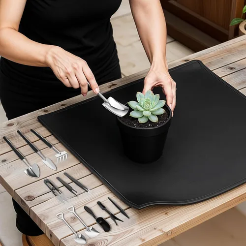 Miniatura 5 de ElevateTech Juego de 12 herramientas para suculentas, mini juego de herramientas de jardín de trasplante, kit de cuidado de suculentas, accesorios