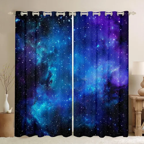 Miniatura 13 de Cortinas opacas de damasco negro para adultos, 30-50 % cortinas barrocas victorianas antiguas de 38 pulgadas de ancho x 54 pulgadas de largo, Multi