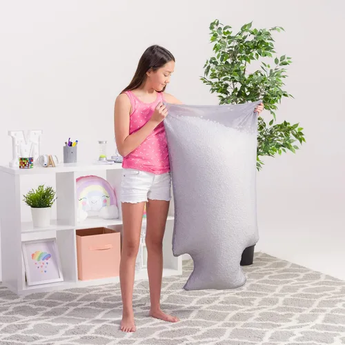 Miniatura 2 de Posh Creations - Relleno de espuma EPS para asientos tipo puf, 75 L, color blanco, con boquilla EZ-Pour