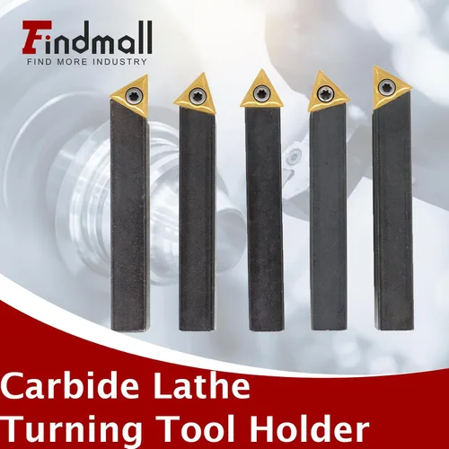 Miniatura 3 de findmall 5 unids 1/2 pulgada torno de carburo indexable Torno de torneado de herramientas de torno de metal herramientas inserta bits con insertos
