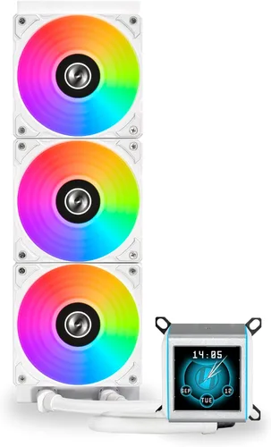 Miniatura 3 de Lian Li GA Galahad II 360- Asetek 8ª generación - Pantalla LCD IPS de 2.88 pulgadas - Grabación de pantalla para videos y fotos - Ventiladores