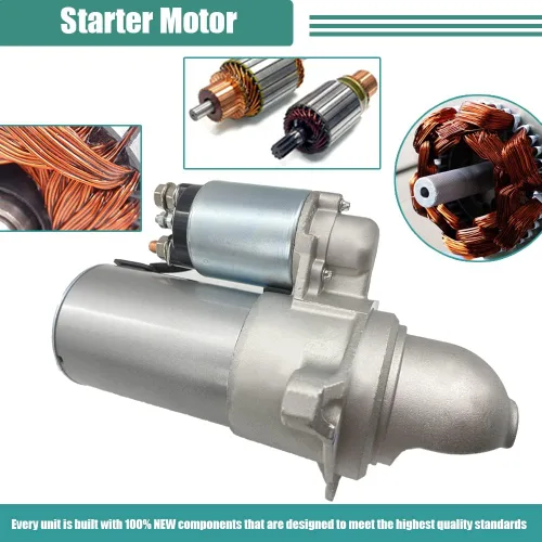 Miniatura 3 de Repuesto de arranque para 02 03 04 05 06 GMC Envoy Chevy Trailblazer, Buick Rainer 2004-2005, Olds Bravada 2002-2004 4.2L V6 10465527, 10465582