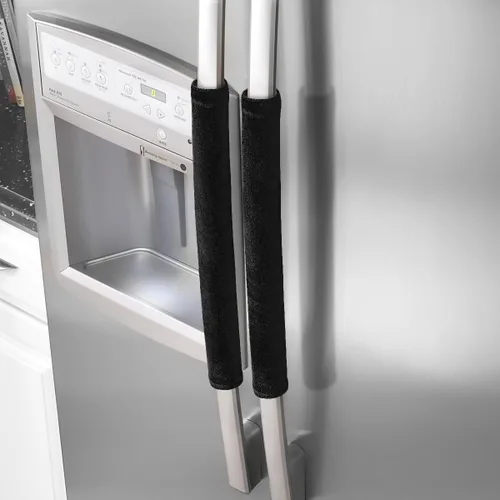 Miniatura 21 de OUGAR8 Fundas para Manijas de Puerta de Refrigerador, Mantén Tu Electrodoméstico de Cocina Limpio de Manchas, Huellas Dactilares, Goteos y Manchas