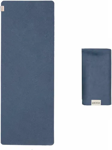 Miniatura 7 de Esterilla de yoga de viaje de 0.059 in Tapete plegable y ligero Uso para viajes, mochileros, retiro de yoga, al aire libre, gimnasio, pilates