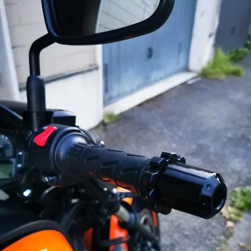Miniatura 9 de Easygo Control de crucero con bloqueo del acelerador para Kawasaki Vulcan S KLR 650 GTR1400 para Ninjia 650 ER-6N Z900 Z400 Barra de extremo
