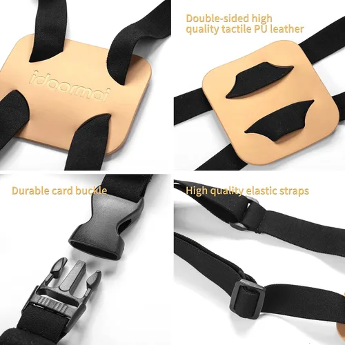 Miniatura 2 de Correas de equipaje para añadir una bolsa, fácil de viajar, correa elástica (dorado)
