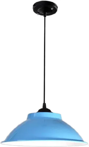Miniatura 10 de Lámpara colgante amarilla estilo simple iluminación colgante en diseño colorido elegante pantalla de lámpara, accesorios industriales modernos