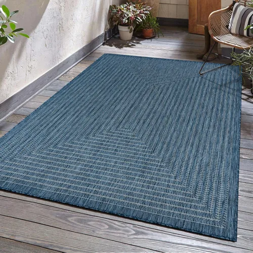 Miniatura 12 de Adiva Rugs Alfombra de área para interiores y exteriores, resistente a la intemperie, fácil de limpiar, resistente a las manchas para comedor, patio
