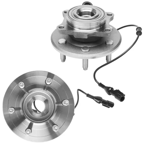 Miniatura 11 de Detroit Axle - 2 bujes de rodamiento de rueda delanteros para Land Rover LR3 2005-2009, LR4 2010-2016, Range Rover Sport 2006-2013, reemplazo
