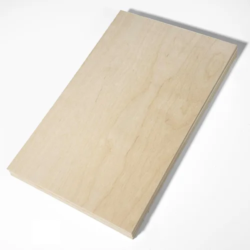 Miniatura 8 de Paquete de 10 Madera contrachapada de abedul báltico prémium de 0.236 in y 1/4 de pulgada, 12 x 19 pulgadas, lista para Glowforge, grado Paquete