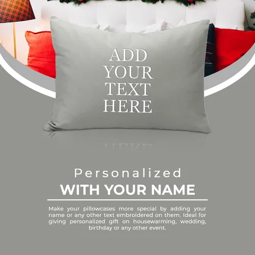 Miniatura 4 de Personalized Passion Fundas de almohada de tamaño estándar (20 x 26 pulgadas), fundas de almohada estándar con cierre de sobre, suaves y acogedoras