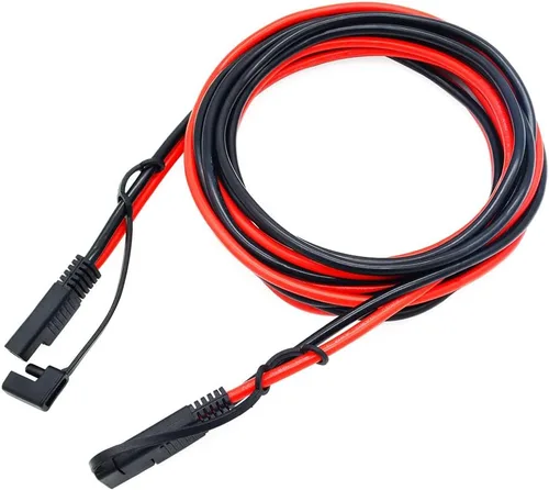 Miniatura 3 de Cable de extensión SAE de 10 pies 10 AWG SAE a SAE de desconexión rápida, cable de extensión de panel solar con adaptador de polaridad SAE inversa
