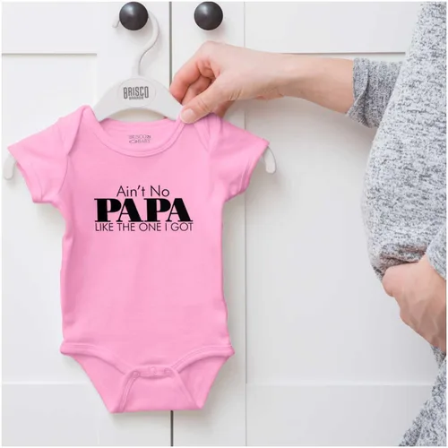 Miniatura 5 de Brisco Brands Ain't No Papa Like The One I Got Baby Romper Niños o Niñas