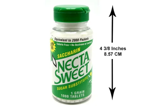 Miniatura 6 de Necta Sweet Tabletas de sacarina, 1 grano, 1000 comprimidos (paquete de 12)