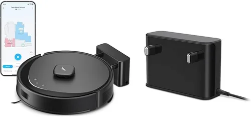 Miniatura 17 de Tapo - Aspiradora y fregona robot con navegación inteligente LiDAR, 5300 Pa máx, tasa de recolección de polvo del 97%+, limpieza personalizable