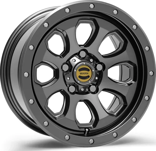 Miniatura 2 de WARN 106683 Tapa central estilo buje, se adapta a: Jeep Wrangler JL, JK y Gladiator JT - Negro