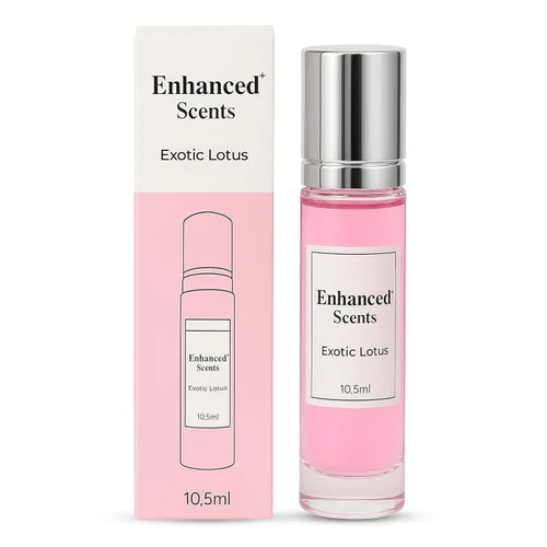 Perfume exótico de feromonas de loto para mujer – Elegante aroma de loto nucifera y rosa de damasco otoñal, fragancia floral de larga duración con