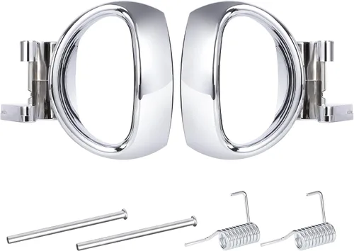 2 piezas Manija interior para puerta delantera y trasera del lado del conductor y del pasajero, reemplazo para Chevrolet HHR 2006-2011. Reemplaza