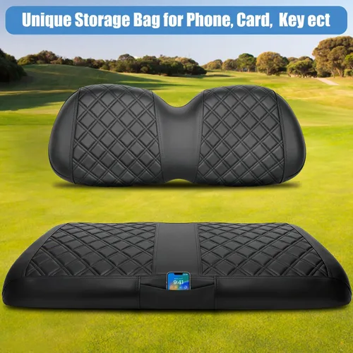 Miniatura 5 de MOSNAI Fundas de Asiento de Club Car Precedent, Fundas de Asiento de Carrito de Golf para Asiento Ordinario OEM de Club Car Precedent, Funda