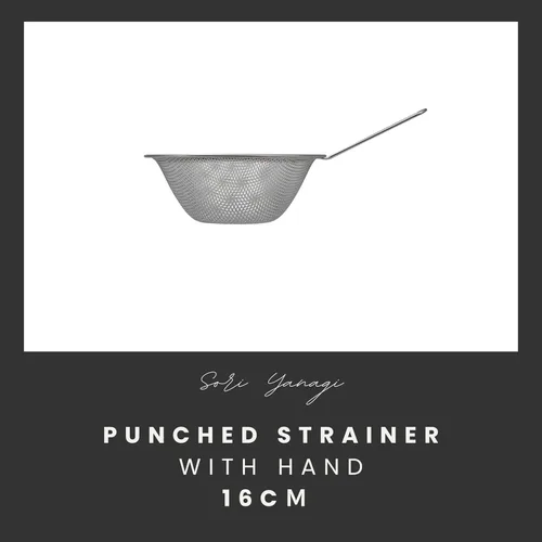Miniatura 7 de Sori Yanagi Sori Yanagi Punching Strainer for Better Drainage and Easy to Clean, Tsubamesanjo Stainless Steel Colander, 6.3 inches (16 cm), Single