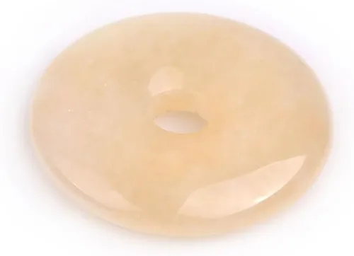 Miniatura 17 de JOE FOREMAN Anillo de cuarzo amatista natural de 1.181 in con colgante de donas circulares para hacer joyas, 1 unidad, Piedra