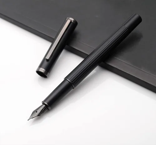 Miniatura 7 de JINHAO Serie 88 Pluma estilográfica de metal (negro, punta EF 0.015 in)