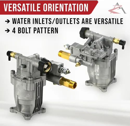 Miniatura 4 de The ROP Shop Bomba de agua para lavadora a presión eléctrica para pulverizadores Karcher G2401OH, G2500OH, G2650OH