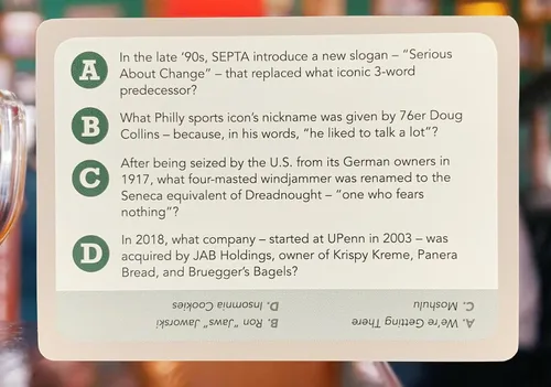 Miniatura 5 de You Gotta Know Philadelphia Hometown - Juego de preguntas y preguntas